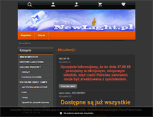 Tablet Screenshot of newlight.pl